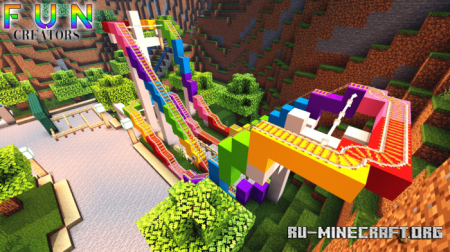 Скачать Colour Park (Theme Park) для Minecraft PE