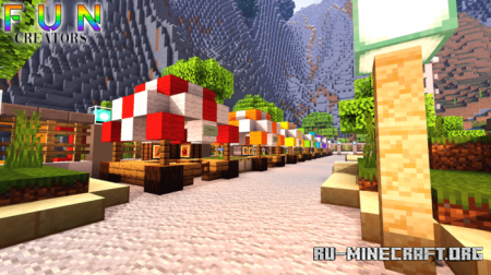 Скачать Colour Park (Theme Park) для Minecraft PE