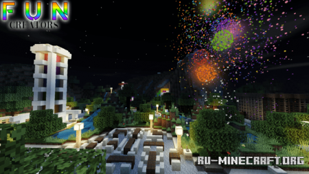 Скачать Colour Park (Theme Park) для Minecraft PE