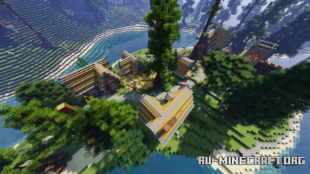 ������� Mountain Island Survival by QDSs ��� Minecraft