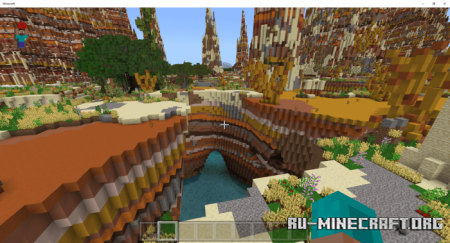 ������� ThrivingBadLands ��� Minecraft PE