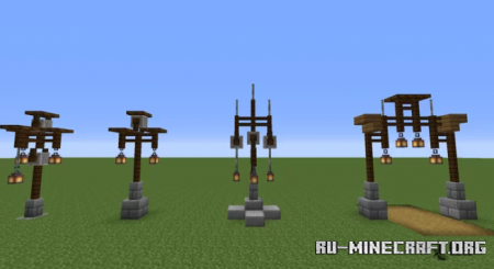 Скачать 15 Lighting Designs with Lanterns для Minecraft