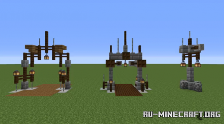 Скачать 15 Lighting Designs with Lanterns для Minecraft
