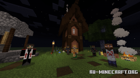  Villagers With Player Skin  Minecraft PE 1.16