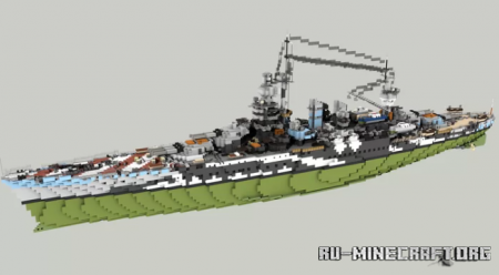 ������� Italian Battleship Andrea Doria ��� Minecraft
