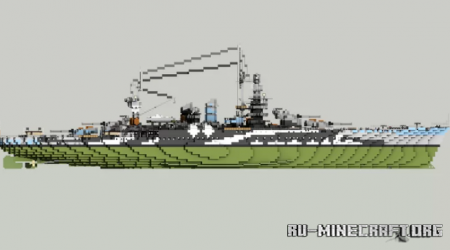 ������� Italian Battleship Andrea Doria ��� Minecraft