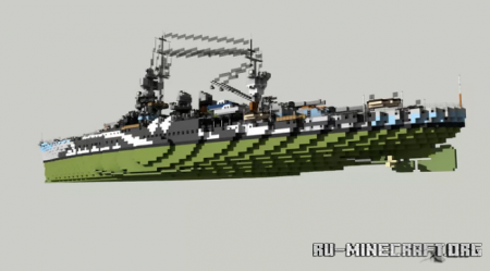 ������� Italian Battleship Andrea Doria ��� Minecraft
