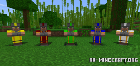  Elemental Villagers  Minecraft PE 1.14