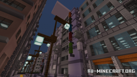  Metropolitan Urashima (Takeshita City)  Minecraft PE