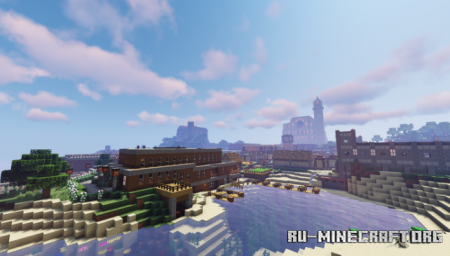  Sunrise Coast by Sebbington  Minecraft
