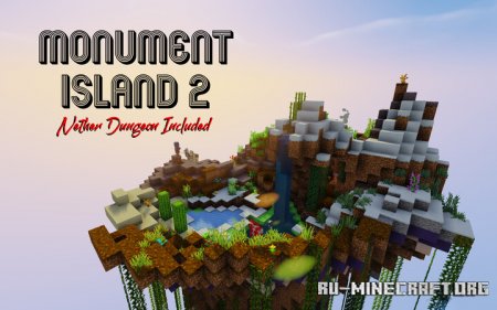  Monument Island 2  Minecraft