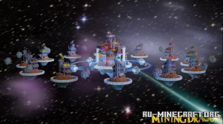  Skywars Space - 12 Islands  Minecraft
