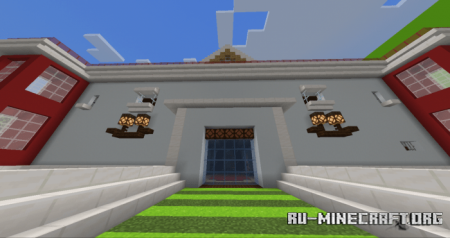 Скачать Simple Redstone House by refikS для Minecraft PE