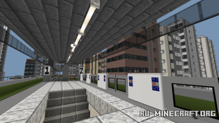 ������� Metropolitan Urashima City ��� Minecraft PE