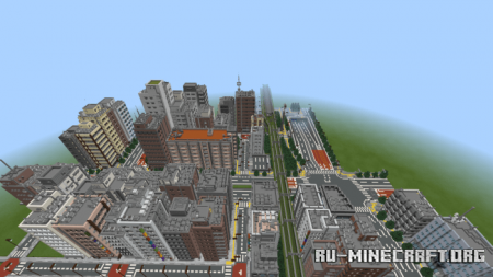 ������� Metropolitan Urashima City ��� Minecraft PE