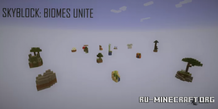 ������� Skyblock: Biomes Unite ��� Minecraft