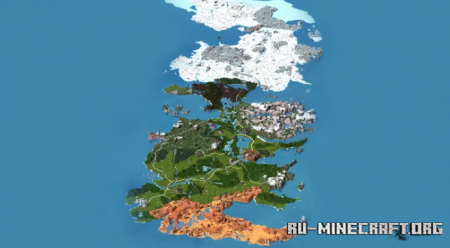 ������� Westeros: The Complete Continent ��� Minecraft
