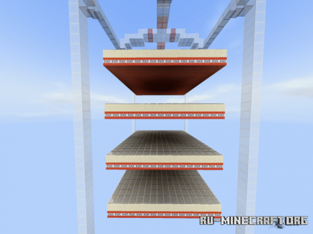 ������� TNT Run by TheWarHawk2005 ��� Minecraft PE