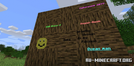 Скачать Graffiti для Minecraft 1.15.2