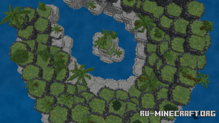 ������� Tropical Cove (Custom Terrain) ��� Minecraft PE
