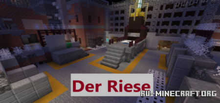 ������� COD WaW-Der Riese (Minigame) ��� Minecraft PE