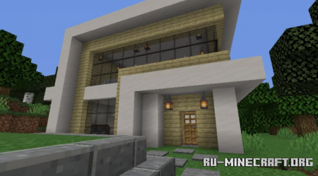 ������� Linda Casa Branca - Beautiful White House ��� Minecraft