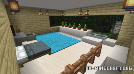 ������� Linda Casa Branca - Beautiful White House ��� Minecraft