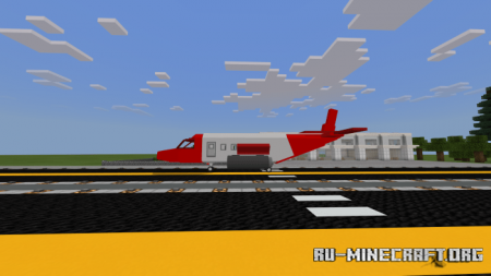  Commercial Airliner  Minecraft PE 1.16