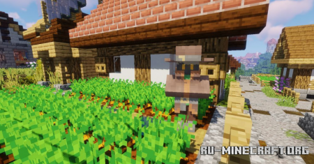 Скачать Wispy Villagers and Fantasy Creatures для Minecraft 1.15