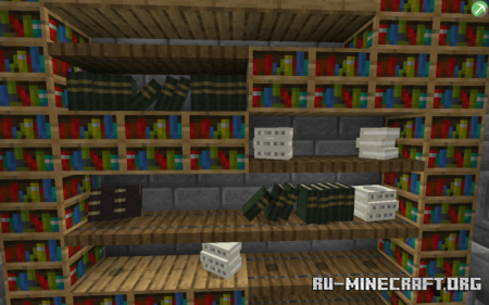 Скачать Books Decorations для Minecraft PE 1.16