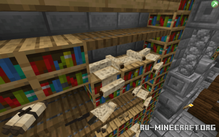 Скачать Books Decorations для Minecraft PE 1.16