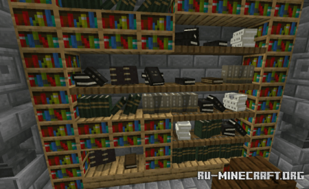 Скачать Books Decorations для Minecraft PE 1.16