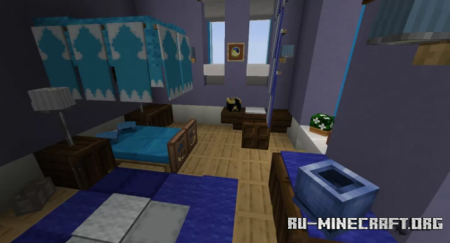  1940 The Blue Lakes  Minecraft