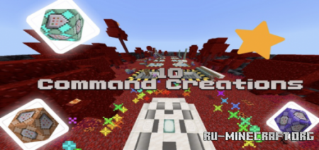 ������� 10 Command Creations ��� Minecraft PE