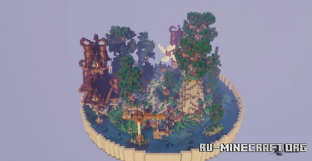  Lobby (Island) by zerbuilded  Minecraft