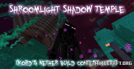  Shroomlight Shadow Temple  Minecraft