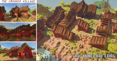  The Crooked Village  Minecraft