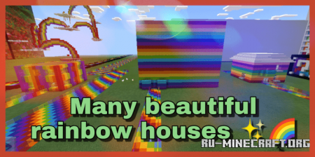 ������� Rainbow World by Star2005m ��� Minecraft PE