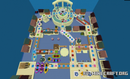 ������� Super Voxel Party! (4-player Mario Party) ��� Minecraft