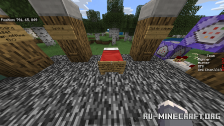 ������� Minecraft Man Hunt (Based Off Dream) ��� Minecraft PE