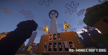  Bikini Bottom V2 (NEW UPDATE)  Minecraft