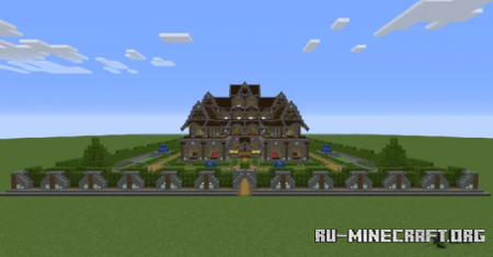  Big Wood Mansion by A0YT  Minecraft