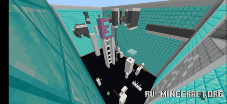 Скачать RGBY Parkour 3 для Minecraft PE