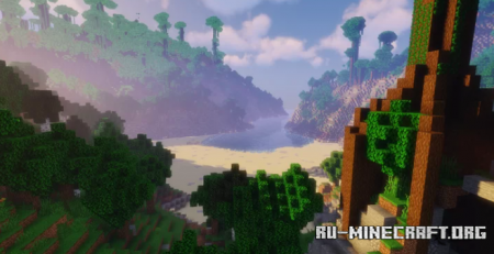  Tropical Volcano Island by panangel  Minecraft