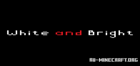 ������� Cooperative Map "White and Bright" ��� Minecraft PE