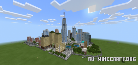 Скачать New York City для Minecraft PE
