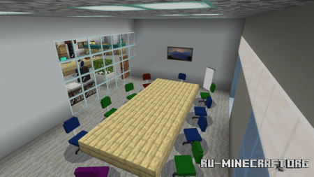 Скачать The Office Roleplay Map для Minecraft PE
