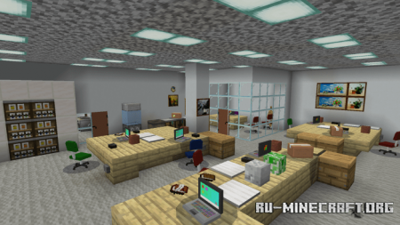 Скачать The Office Roleplay Map для Minecraft PE