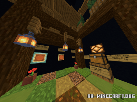Скачать 7 Minigames For Pvp Practice для Minecraft PE