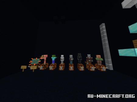 Скачать 7 Minigames For Pvp Practice для Minecraft PE